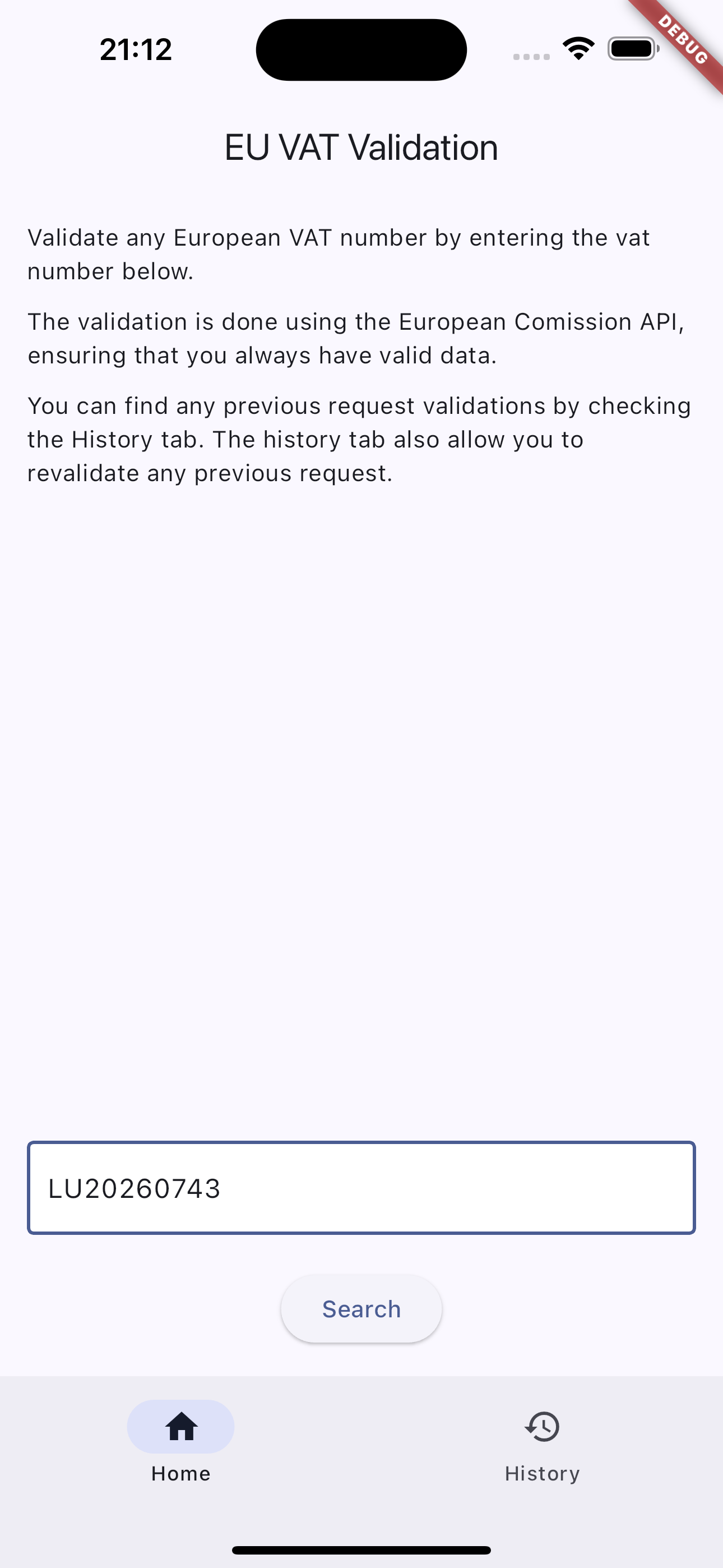 Catbori - EU VAT Validation